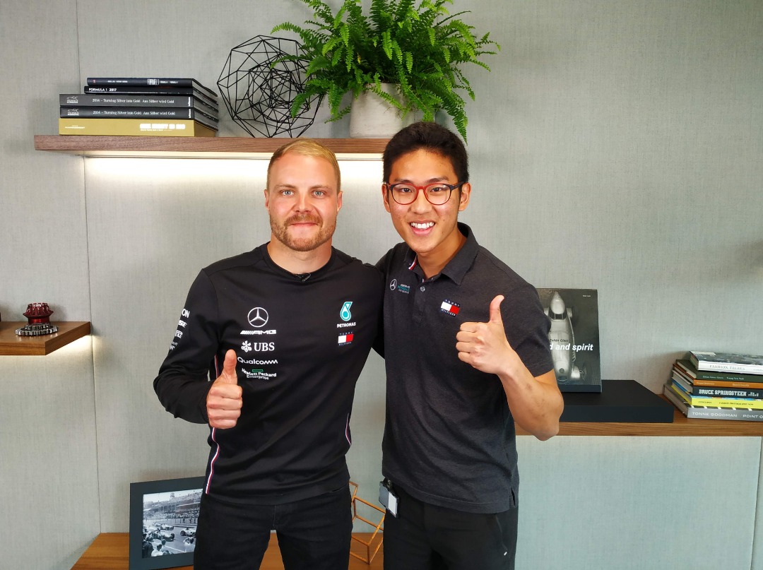 UTP At the Pitstop of Mercedes F1 Premium Internship